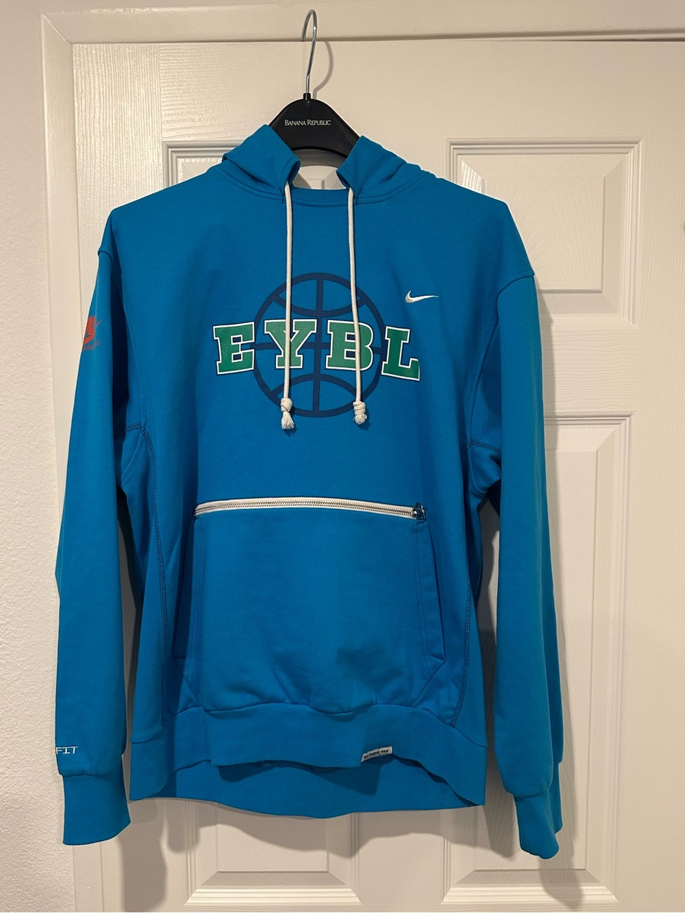 Nike EYBL Bright Blue Crewneck Hoodie size M